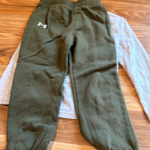 Under armour freedom boys toddler 4t matching long sleeve pants set America - Picture 5 of 5